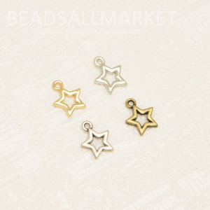 PNCK2241 미니 라인별 팬던트 [9x9][4color][1개] star pendant